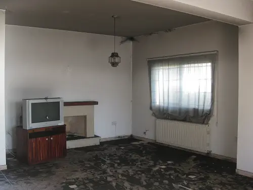 Καθαρισμός μετά απο πυρκαγιά - fire restoration